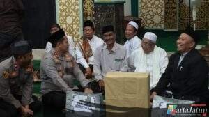 Kapolres Nganjuk Safari Jumat di Masjid Agung Baitussalam, Ajak Warga Jaga Kedamaian dan Toleransi