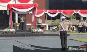 Kapolda Jatim Pimpin Gelar Pasukan Operasi Patuh Semeru 2025 Tingkatkan Disiplin Berlalu Lintas
