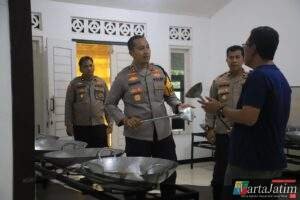Pastikan Kesiapan Dukung Program MBG, Kapolres Kediri Tinjau Lokasi Pembangunan SPPG