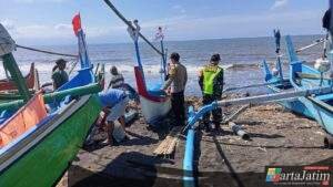 Polresta Banyuwangi Intensifkan Patroli Pesisir, Dukung Pencarian Korban KMP Tunu Pratama Jaya