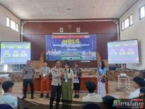 Sosialisasi Bahaya Judi Online, Polisi Kota Kediri Blusukan ke Sekolah