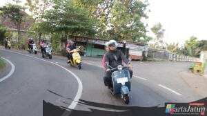 Sinergi Sejuk, Polres Nganjuk dan BWS Bengawan Solo Jalan Sehat di Bendungan Semantok