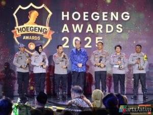 Aipda Rahmad Muhajirin Anggota Polres Bojonegoro Polda Jatim Raih Hoegeng Award 2025