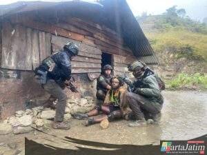 Satgas Ops Damai Cartenz Berhasil Tangkap KKB Male Telenggen di Puncak Jaya