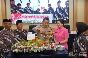 Gelar Syukuran HUT PP Polri ke-26, Kapolres Kediri: Tekankan Semangat Aktif dan Sinergi