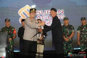 Suran Agung Kondusif Ketua Umum PSHW TM Apresiasi Kapolres Magetan