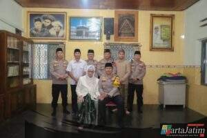 Kapolres Kediri Sambangi Ponpes Lirboyo, Bangun Kedekatan dengan Ulama