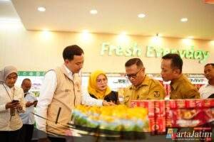 Polres Kediri Kota Bersama TPID Gelar Rapat Koordinasi dan Sidak Beras Premium di Sejumlah Pasar Modern