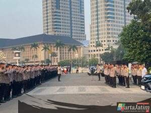 1.632 Polisi dikerahkan Amankan Aksi Ojol di Silang Selatan Monas