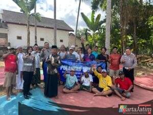 Polantas Menyapa : Polres Sumenep Sambang Warga Desa Beri Edukasi Tertib Lalin