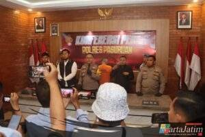 Polres Pasuruan Berhasil Ungkap Misteri Jenazah di Sungai Purwosari 3 Tersangka Diamankan