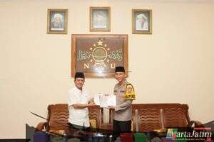 Perkuat Sinergi Polri dan Ulama, Kapolres Kediri Kota Silaturahmi Ke Sejumlah Tokoh Agama.