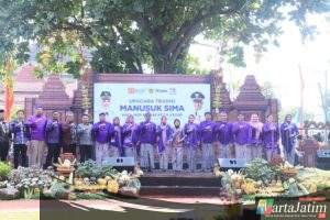 Kapolres Kediri Kota AKBP Anggi Saputra Ibrahim Hadir dalam Upacara Tradisi Manusuk Sima 2025, Dukung Pelestarian Budaya dan Pemulihan Ekonomi Lokal