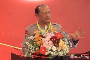 Anev Sitkamtibmas Semester I Tahun 2025, Kapolda Jatim Tekankan Keamanan sebagai Investasi Masa Depan
