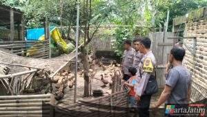 Bhabinkamtibmas Desa Sonopatik Dukung Ketahanan Pangan Lewat Pendampingan Ternak Bebek