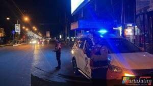 Sat Samapta Polres Kediri Kota Gelar Patroli KRYD, Guna Cegah Tindak Kriminalitas Di Malam Hari