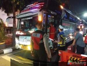 Jelang Berakhirnya Operasi Patuh Semeru 2025, Polres Kediri Kota Gelar KRYD
