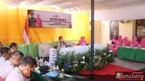 Kapolres Nganjuk Sambangi Polsek Baron, Tegaskan Komitmen Bebas Narkoba dan Tingkatkan Kinerja