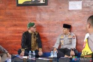 Pererat Tali Silaturahmi, Kapolres Kediri Kunjungi Pondok Jati Diri Bangsa di Rumah Persada Soekarno