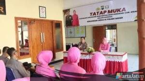 Tinjau Polsek Bagor, Kapolres Nganjuk Dorong Profesionalisme dan Lingkungan Kerja Bersih