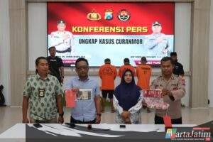 Polisi Berhasil Ungkap Kasus Curanmor di Pamekasan 5 Tersangka Diamankan