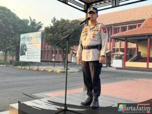 Waka SPN Polda Jatim Sampaikan Perdupsis Cetak Calon Bintara Polri Profesional dan Berintegritas