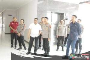 Kapolres Kediri Kota Berkunjung dan Silaturahmi ke Rumah Sakit Bhayangkara Kediri.