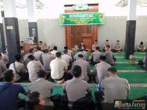 Polres Nganjuk Tekankan Keikhlasan dalam Tugas Lewat Binrohtal