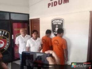 Polisi Berhasil Amankan Komplotan Pencuri Mesin Traktor Warga Tani di Tuban Lega