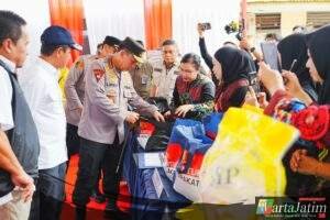 Kapolri Tinjau GPM di Kalbar, 310,25 ton beras SPHP telah Polri distribusikan