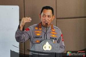 Tinjau Penanganan Karhutla Kalbar, Kapolri Ungkap Titik Api Terus Menurun