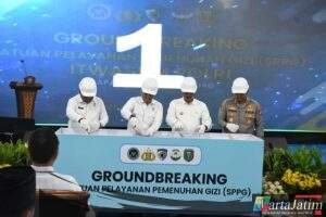Polri Resmikan Groundbreaking SPPG di Madiun, Dukung Program Makan Bergizi untuk Ribuan Siswa