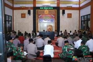 Sambut HUT Kemerdekaan RI ke-80 Polres Ngawi Gelar Dzikir dan Doa Bersama