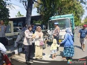 Polisi Gelar Gerakan Pangan Murah di Kota Probolinggo Dukung Stabilitas Harga Beras