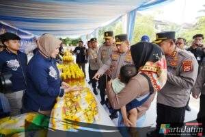 Kapolri Tinjau GPM Polda Banten, Telah Distribusikan 27 Ton Beras SPHP ke Masyarakat