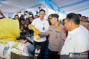 Polri dan Bulog Kick-Off Gerakan Pangan Murah Serentak di Seluruh Indonesia