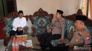 Polres Nganjuk Takziah, Lepas Kepergian Istri Kapolsek Jatikalen