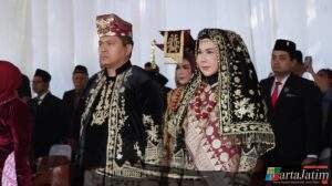Upacara HUT ke-80 RI di Nganjuk, Forkopimda Kobarkan Semangat “Bersatu, Berdaulat, Rakyat Sejahtera, Indonesia Maju”