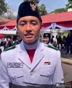 Putra Kapolres Kediri Kota Terpilih Jadi Anggota Paskibraka Nasional 2025