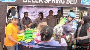 Polres Pasuruan Komitmen Gelar Gerakan Pangan Murah, Siapkan 2 Ton Beras untuk Warga Sukorejo dan Tosari