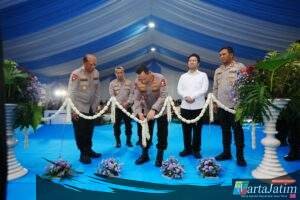 Hadiri Groundbreaking di Sidoarjo, Kapolri Sebut Polri Sudah Miliki 458 SPPG