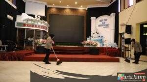Sambut HUT ke-77, Polwan Polresta Malang Kota Gelar Bakti Religi di Sejumlah Tempat Ibadah