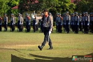 Gelorakan Semangat Perjuangan SPN Polda Jatim Peringati Hari Juang Polri dengan Khidmat