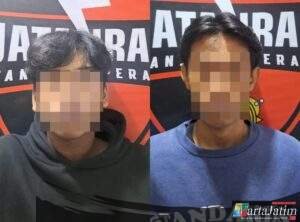 Gerak Cepat  Polres Pelabuhan Tanjungperak, Amankan Dua Pelaku Tawuran Bersajam di Surabaya