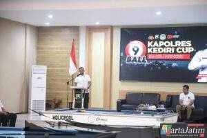 Semarak Kemerdekaan, Kapolres Kediri Cup Billiard Tournament 2025 Resmi Digelar