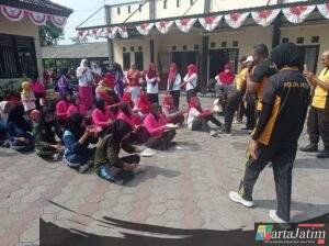 Polsek Papar Bersama SLB Dawuhan Gelar Lomba Dalam Rangka HUT RI ke-80