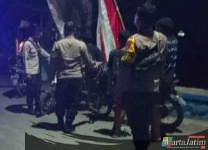 Cipta Kondisi, Polres Nganjuk Terjunkan Patroli SREG Hingga Perbatasan Wilayah