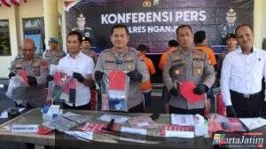 Ungkap Kasus Menonjol, Polres Nganjuk Beri Jaminan Rasa Aman Kepada Warga