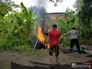 Respon Cepat Pengaduan Masyarakat Polisi Bongkar Arena Sabung Ayam di Sidoarjo