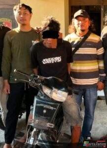 Polres Nganjuk Tangkap Terduga Pelaku Curanmor di Baron